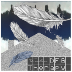 CD Cover for album 'Feather' by DFG Therapy